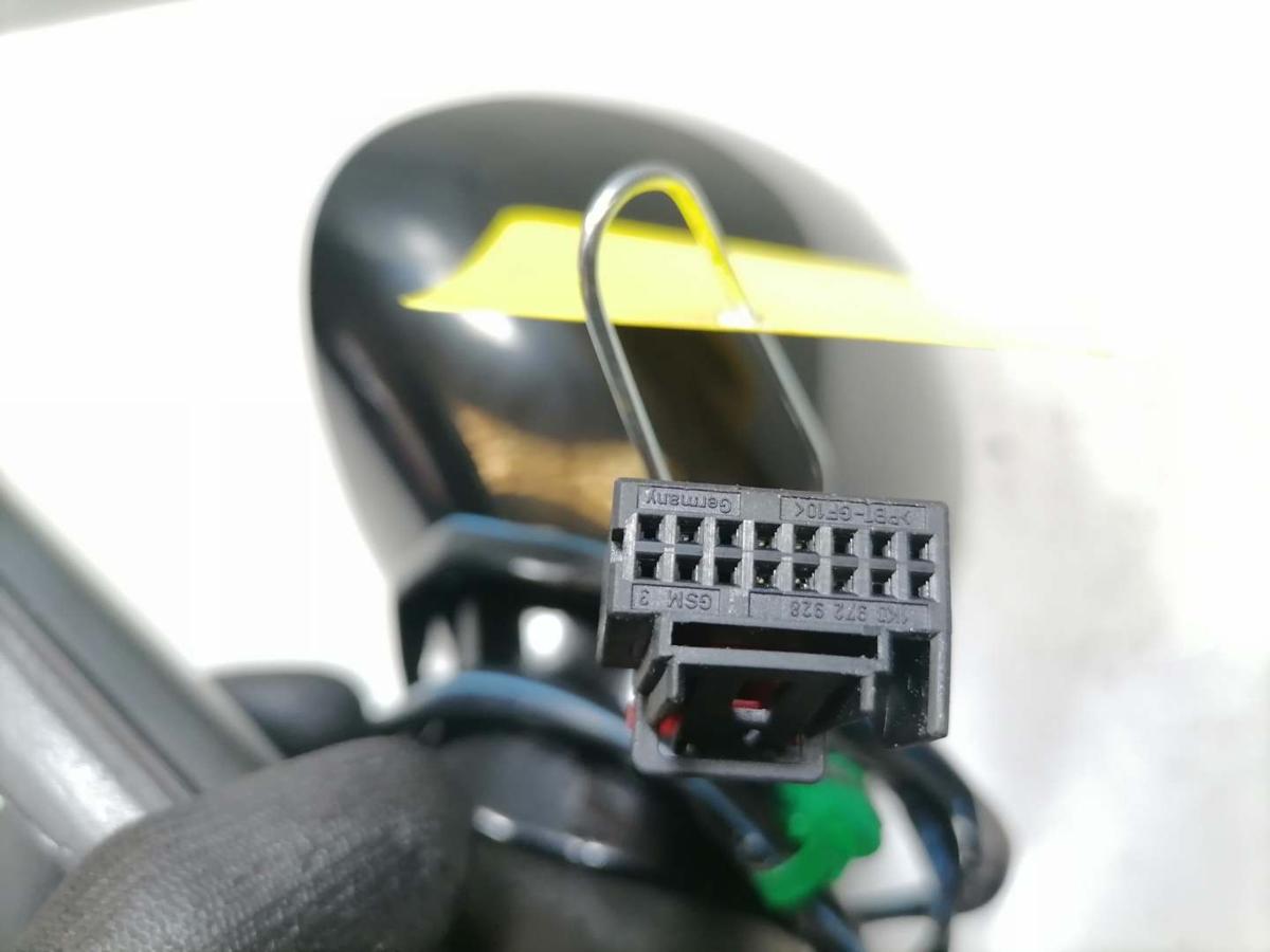 VW Passat 3C B6 original Außenspiegel links elektrisch beheizt L041 Brillantschwarz